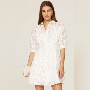 Club Monaco Sculptural Sleeve Dress